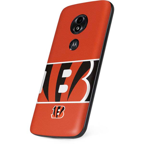 NFL Cincinnati Bengals Zone Block Moto E5 Play Skin